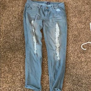 Skinny VIP jeans distressed